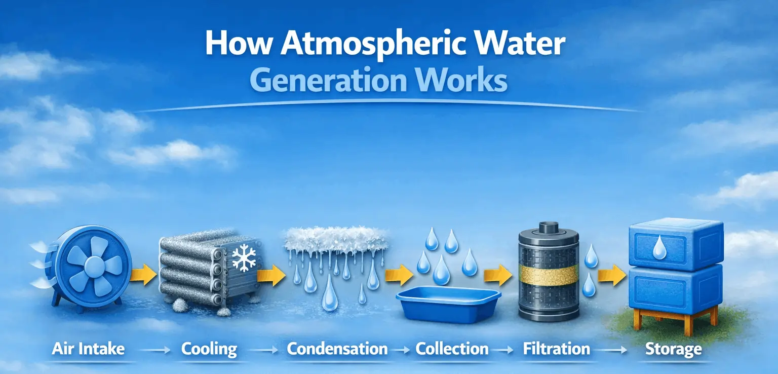 How Atmospheric Water Generation Works